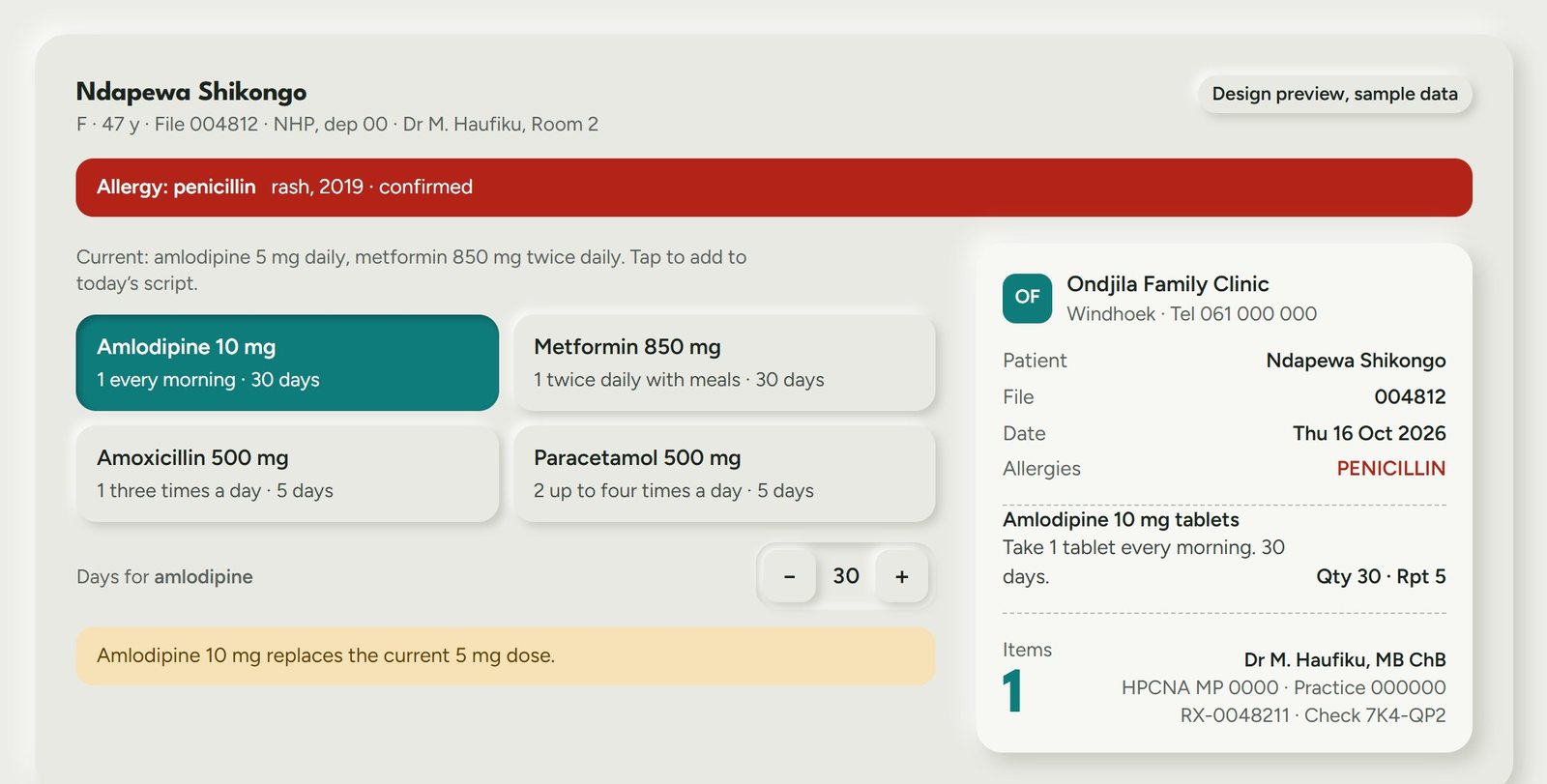 CureBook screenshot