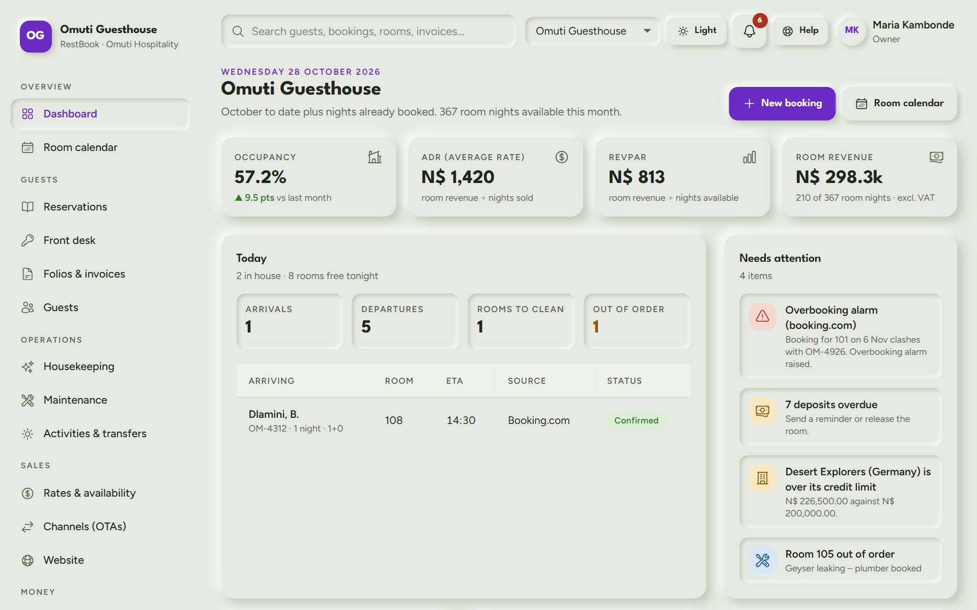 RestBook screenshot